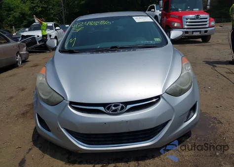 2013 Hyundai Elantra Gls from USA, damaged, VIN 5NPDH4AEXDH397964